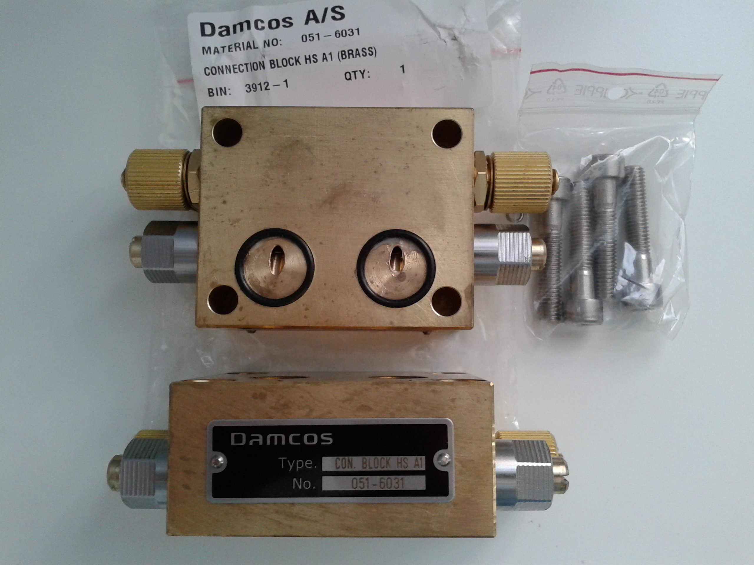 HS-A1 Mounting Block 051-6031 – Danfoss Parts